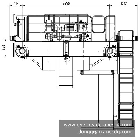 EOT crane of Ellsen for sale