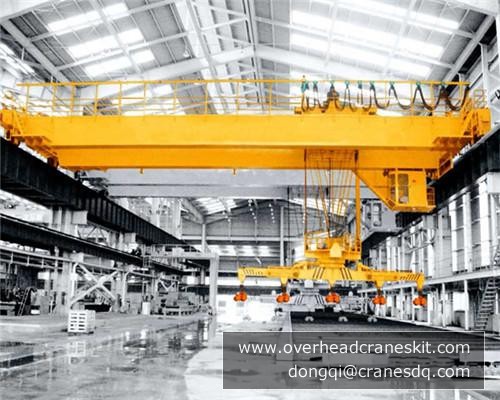 Material handling overhead crane