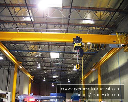 Single girder overhead crane for sale