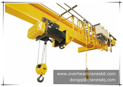 Single girder overhead crane for sale