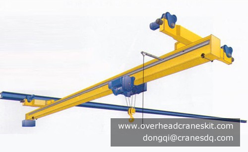 Single girder overhead crane for sale