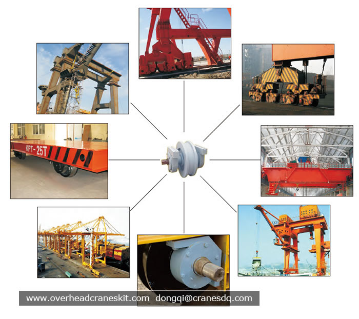 Crane Parts: crane wheels applications