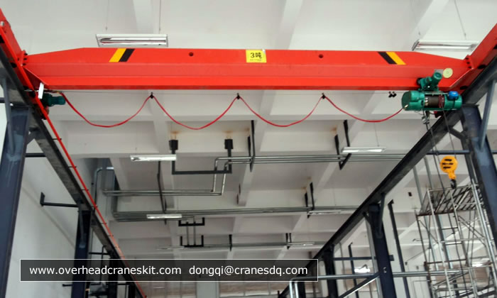 Single girder overhead travelling crane